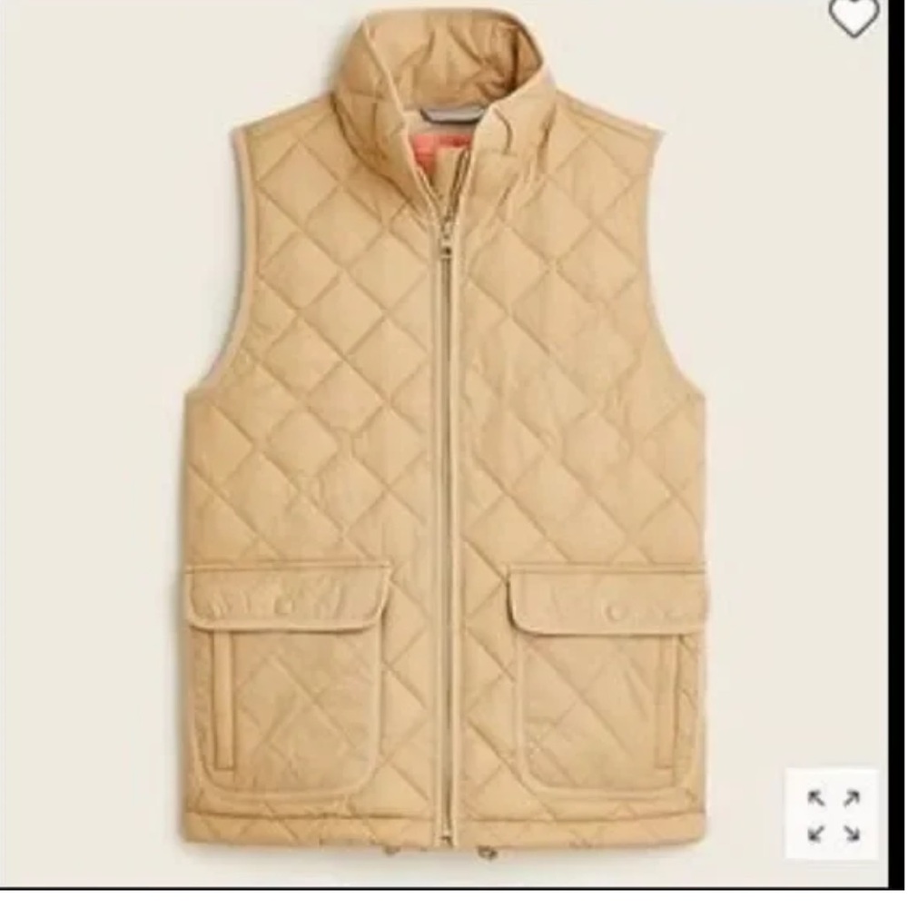 j.Crew prima loft quilted vest